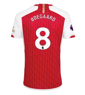 Maillot de foot Arsenal Martin Odegaard #8 Domicile 2023-24 Manches Courte